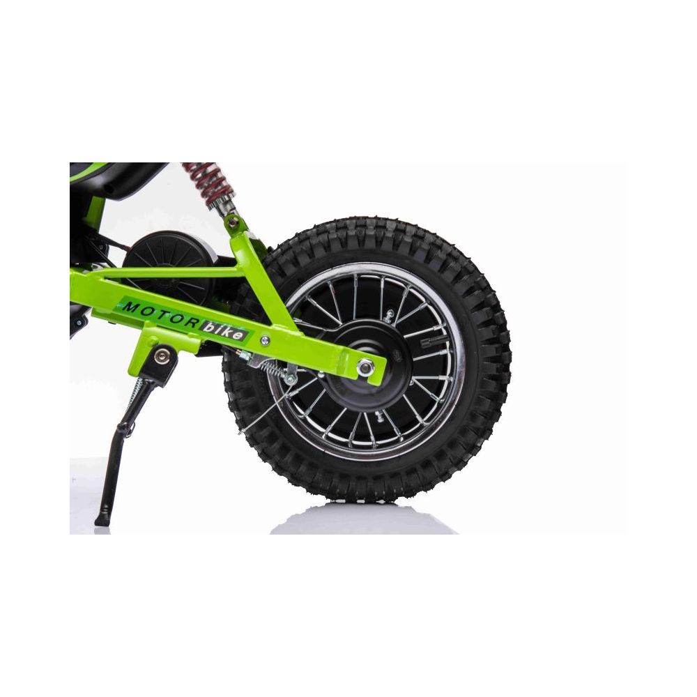 DIDELIS MOTOKROSO MOTOCIKLAS SU Laisvu startu, 250 vatų, grandinė, diskiniai stabdžiai, pripučiamos padangos / BDM-0952-24