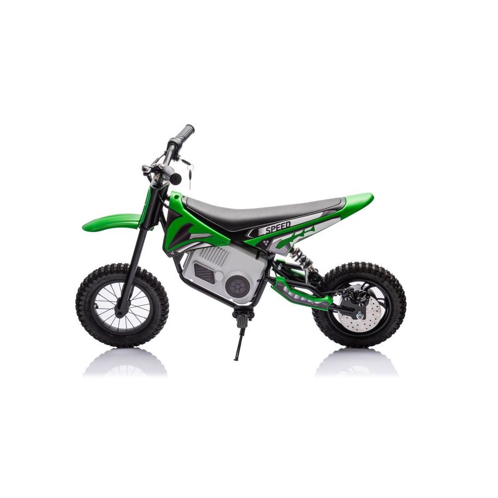 REWELACYJNY MOTOR CROSSOWY SPEED POMPOWANE KOŁA, STALOWA RAMA 36V/A9901