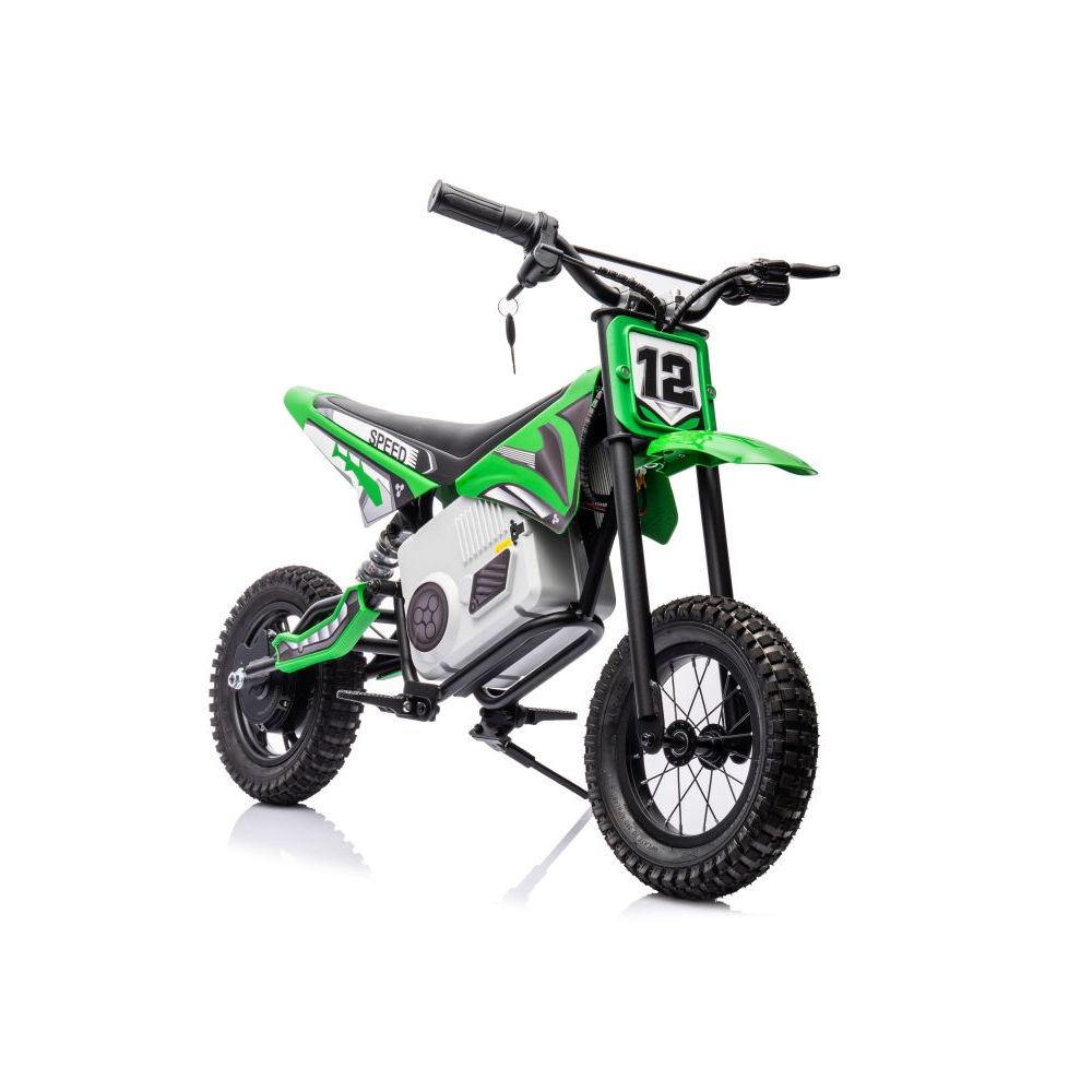 REWELACYJNY MOTOR CROSSOWY SPEED POMPOWANE KOŁA, STALOWA RAMA 36V/A9901