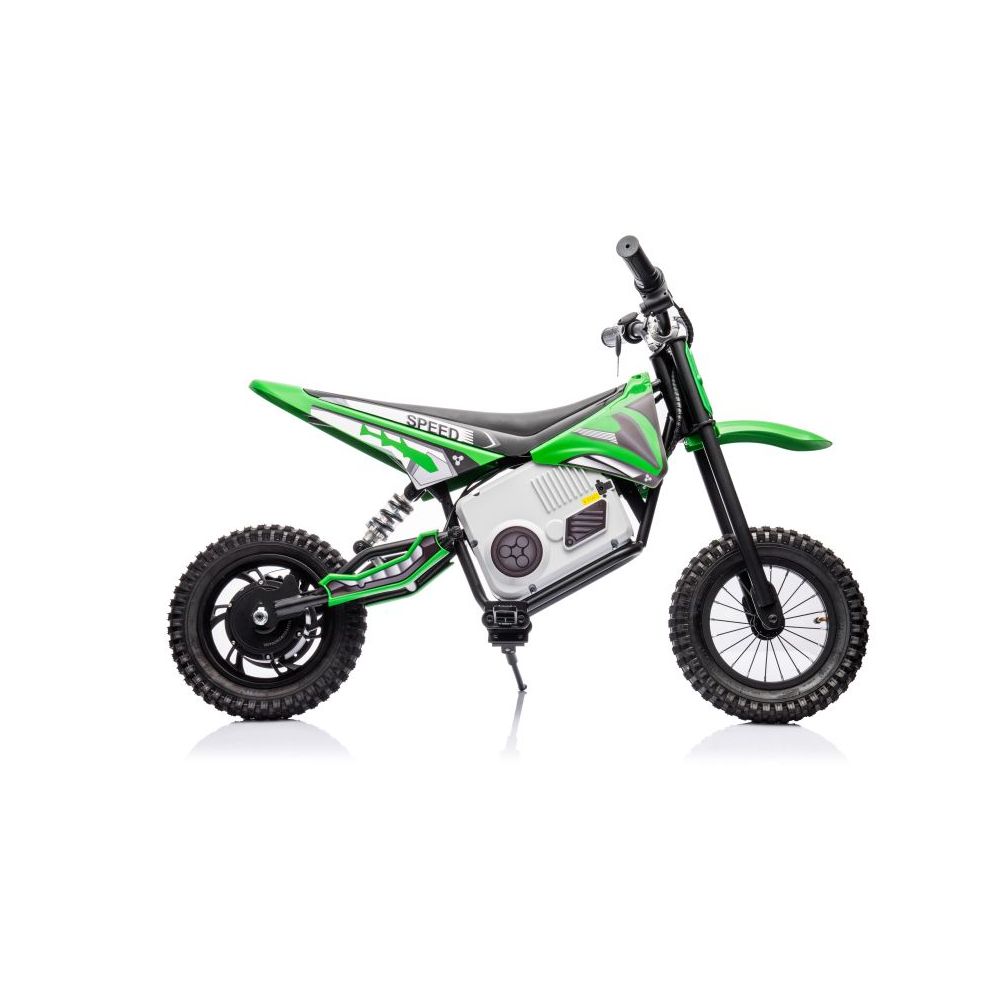 REWELACYJNY MOTOR CROSSOWY SPEED POMPOWANE KOŁA, STALOWA RAMA 36V/A9901