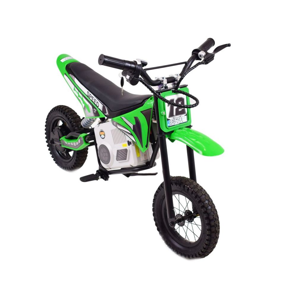 REWELACYJNY MOTOR CROSSOWY SPEED POMPOWANE KOŁA, STALOWA RAMA 36V/A9901