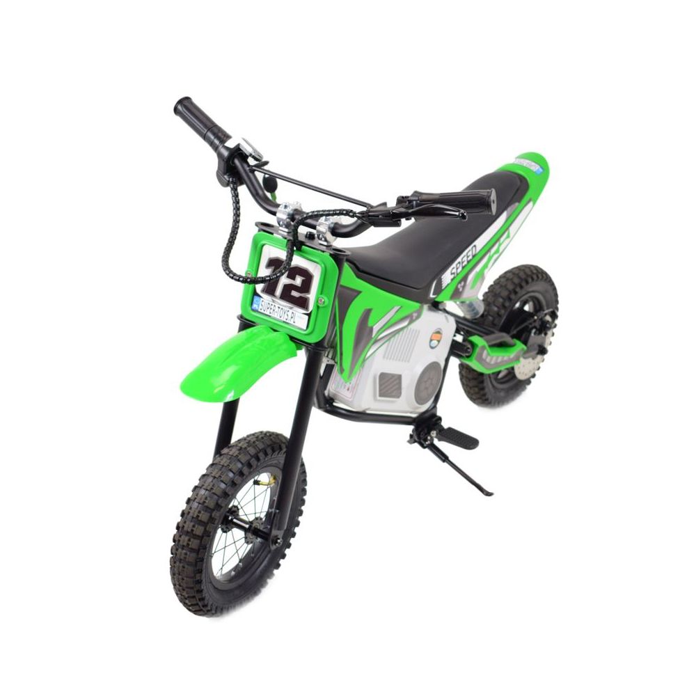 REWELACYJNY MOTOR CROSSOWY SPEED POMPOWANE KOŁA, STALOWA RAMA 36V/A9901