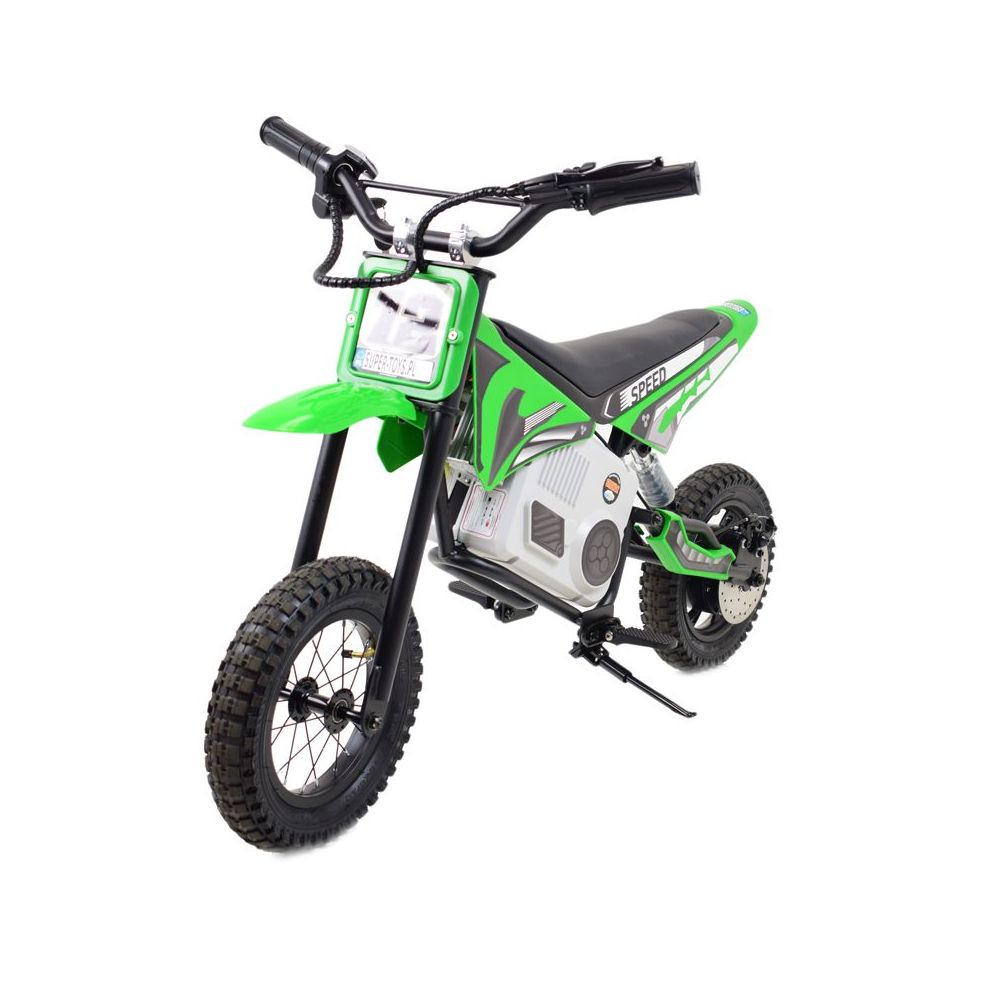 REWELACYJNY MOTOR CROSSOWY SPEED POMPOWANE KOŁA, STALOWA RAMA 36V/A9901