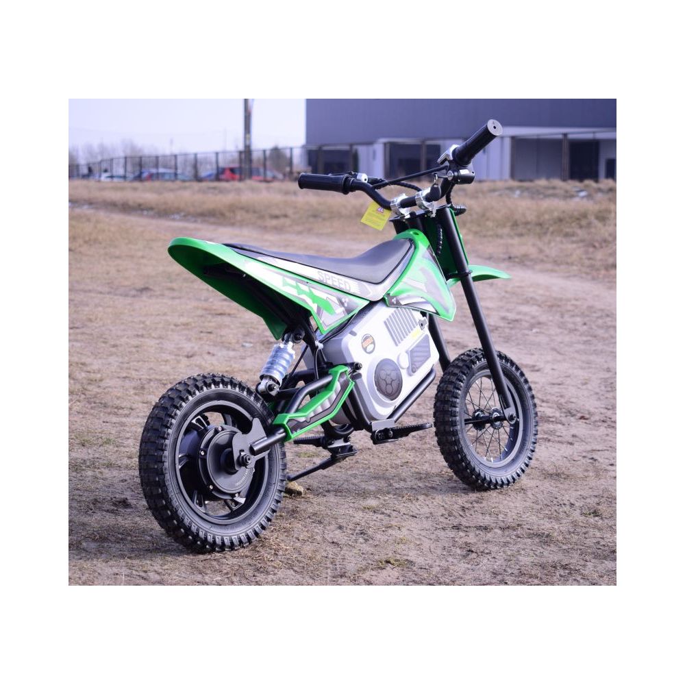 REWELACYJNY MOTOR CROSSOWY SPEED POMPOWANE KOŁA, STALOWA RAMA 36V/A9901