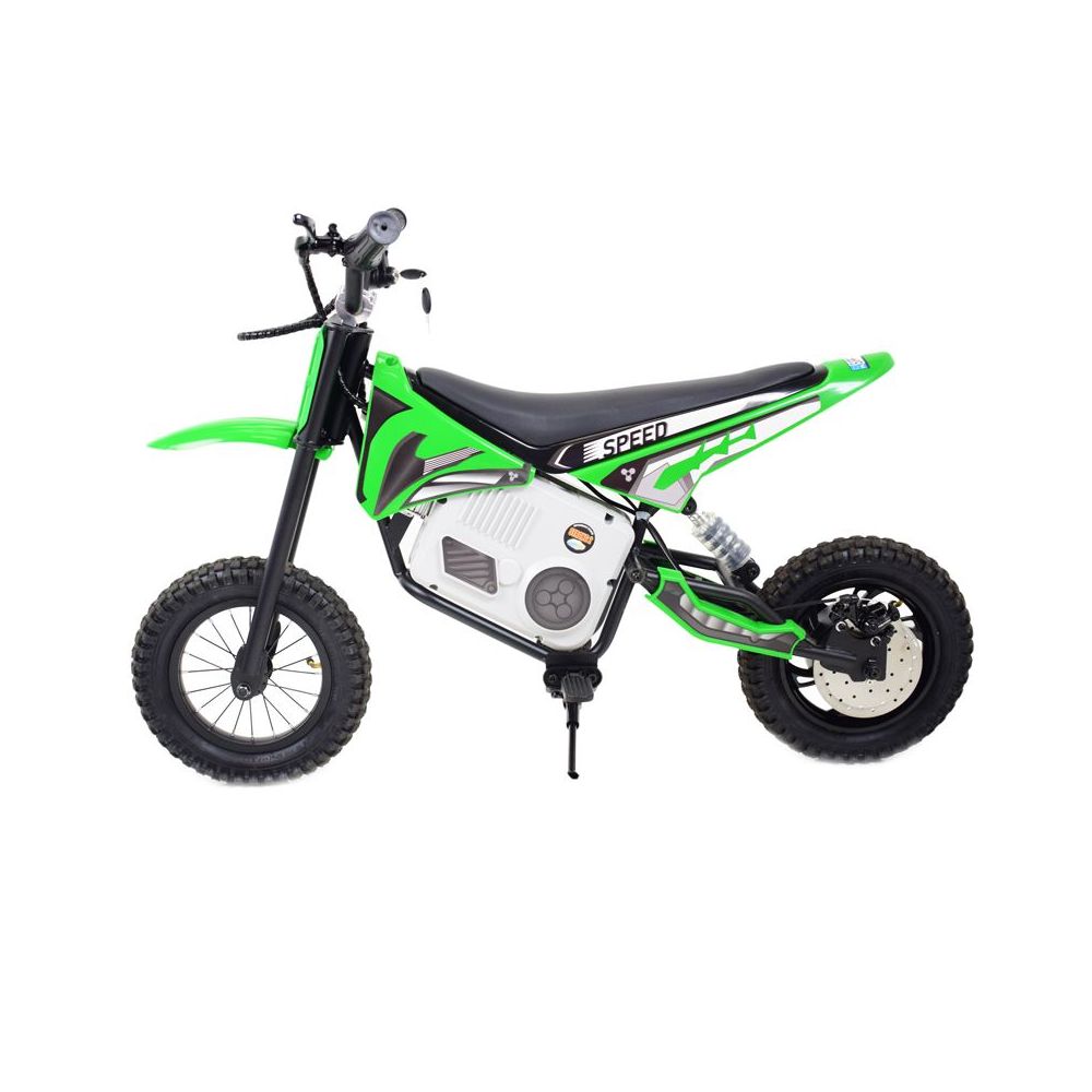 REWELACYJNY MOTOR CROSSOWY SPEED POMPOWANE KOŁA, STALOWA RAMA 36V/A9901
