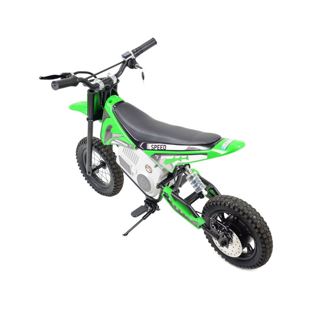 NUOSTABUS MOTOKROSO MOTOCIKLAS „SPEED“ PRIPUČIAMI RATAI, PLIENINIS RĖMAS 36V/A9901