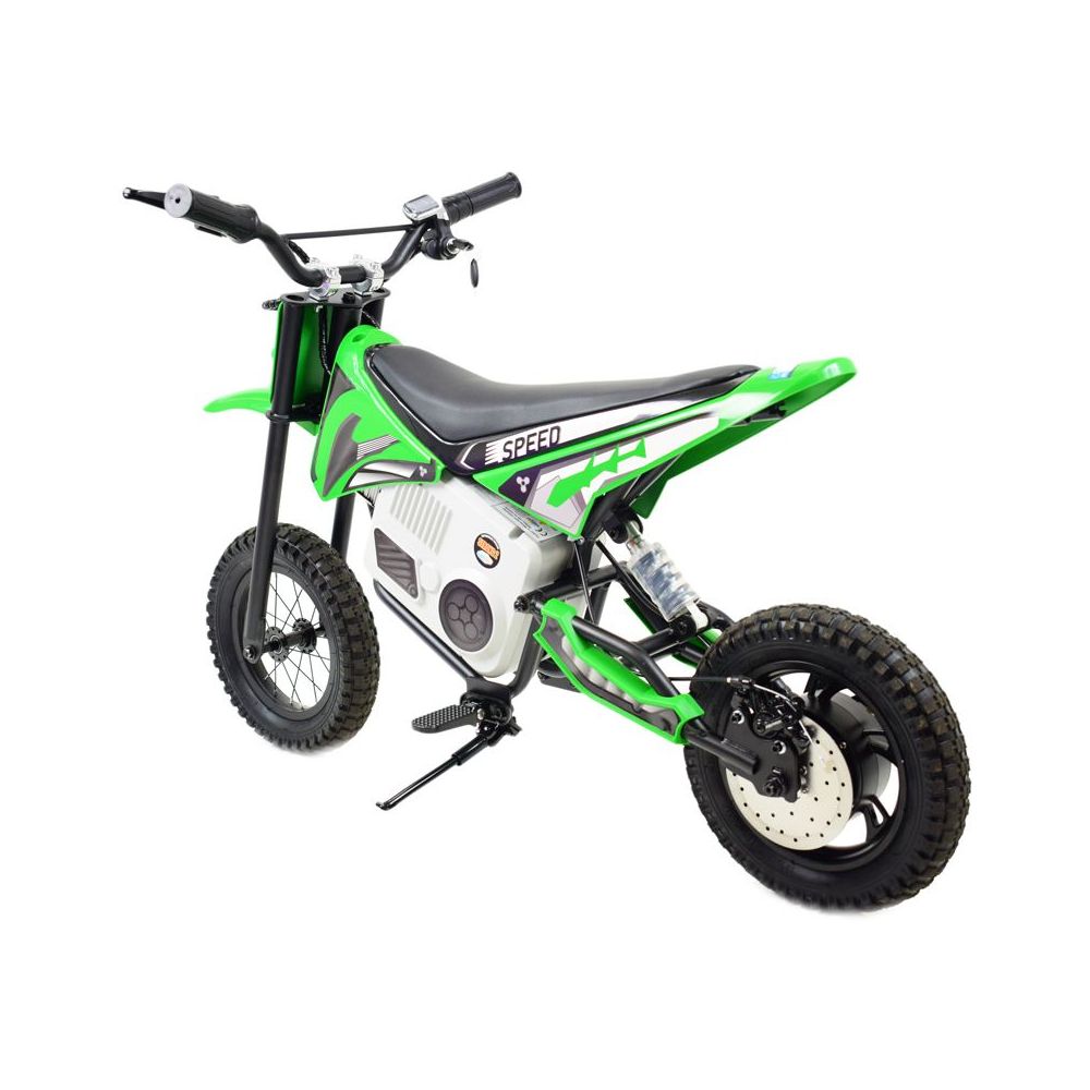 NUOSTABUS MOTOKROSO MOTOCIKLAS „SPEED“ PRIPUČIAMI RATAI, PLIENINIS RĖMAS 36V/A9901