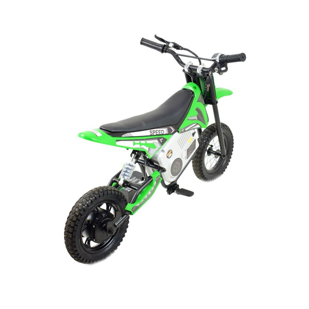 REWELACYJNY MOTOR CROSSOWY SPEED POMPOWANE KOŁA, STALOWA RAMA 36V/A9901