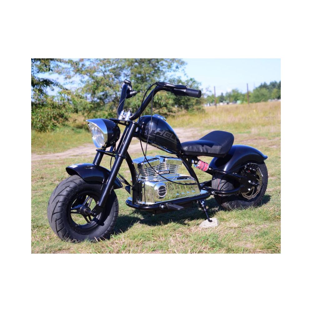 MOTORCHOPPER „HELD“, PRIEPUČIAMI VAROMI RATAI, GREITIS IKI 25 KM/H, APŠVIESTAS VARIKLIS/XB1058