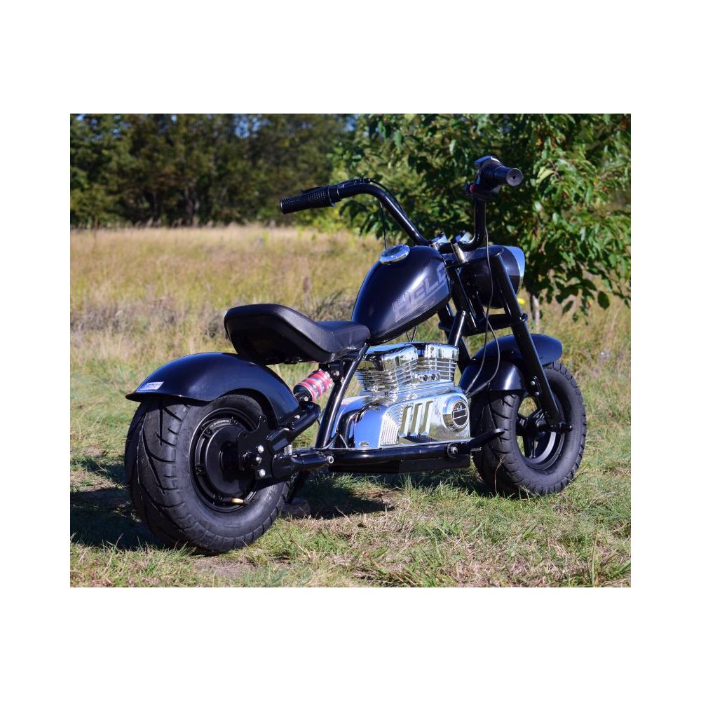 MOTOR CHOPPER "HELD", POMPOWANE KOŁA DO 25 KM/H, PODŚWIETLANY SILNIK/XB1058
