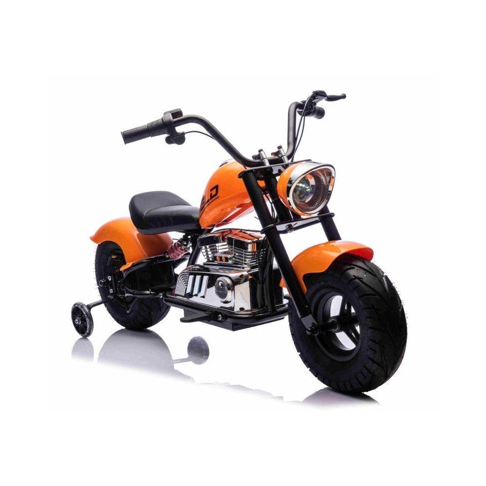MOTOR CHOPPER "HELD", POMPOWANE KOŁA DO 25 KM/H, PODŚWIETLANY SILNIK/XB1058