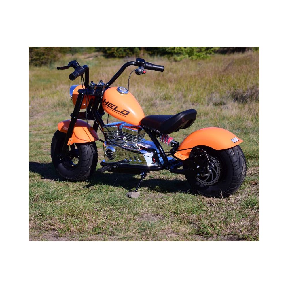 MOTORCHOPPER „HELD“, PRIEPUČIAMI VAROMI RATAI, GREITIS IKI 25 KM/H, APŠVIESTAS VARIKLIS/XB1058