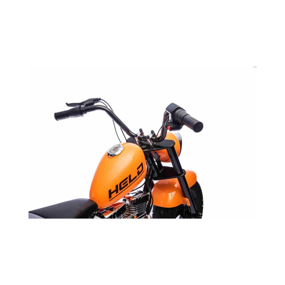 MOTOR CHOPPER "HELD", POMPOWANE KOŁA DO 25 KM/H, PODŚWIETLANY SILNIK/XB1058