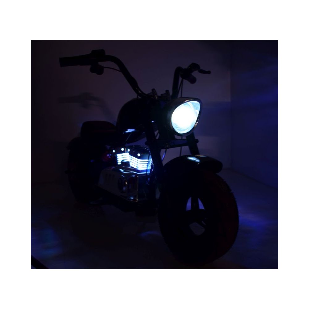 MOTORCHOPPER „HELD“, PRIEPUČIAMI VAROMI RATAI, GREITIS IKI 25 KM/H, APŠVIESTAS VARIKLIS/XB1058