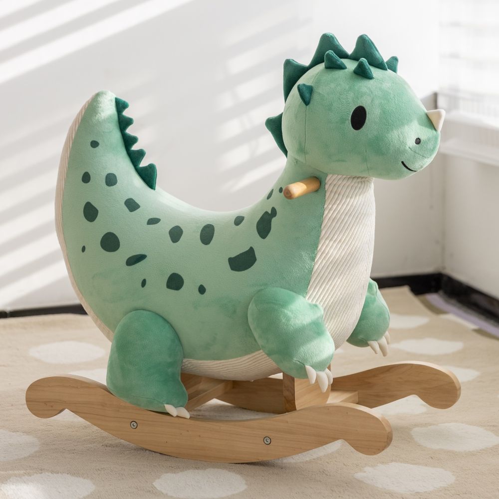 CLASSIC WORLD Wooden Rocking Dinosaur 