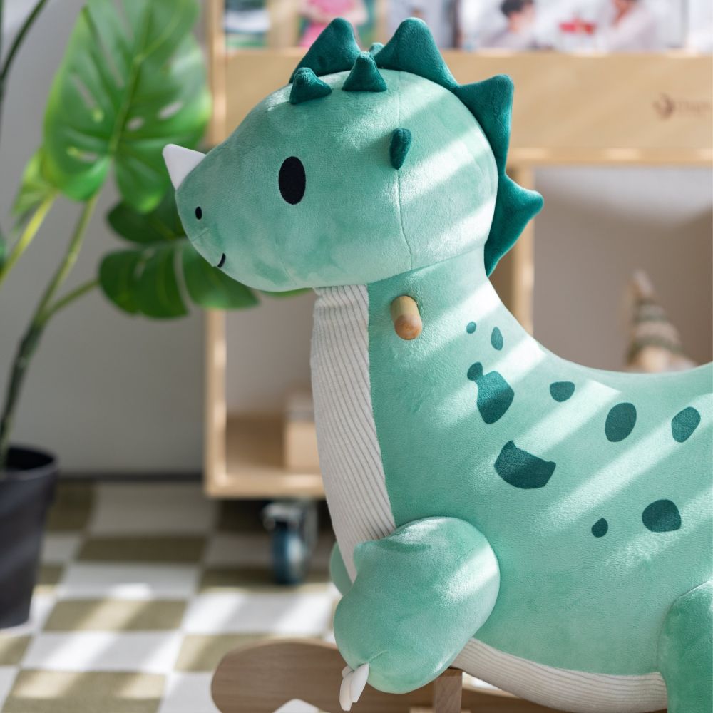 CLASSIC WORLD Wooden Rocking Dinosaur 