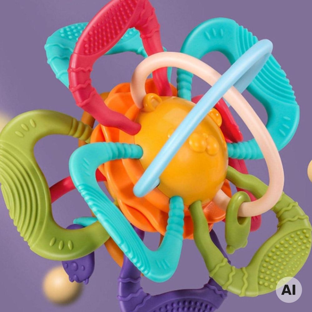 WOOPIE BABY Sensory Ball Teether for Babies 
