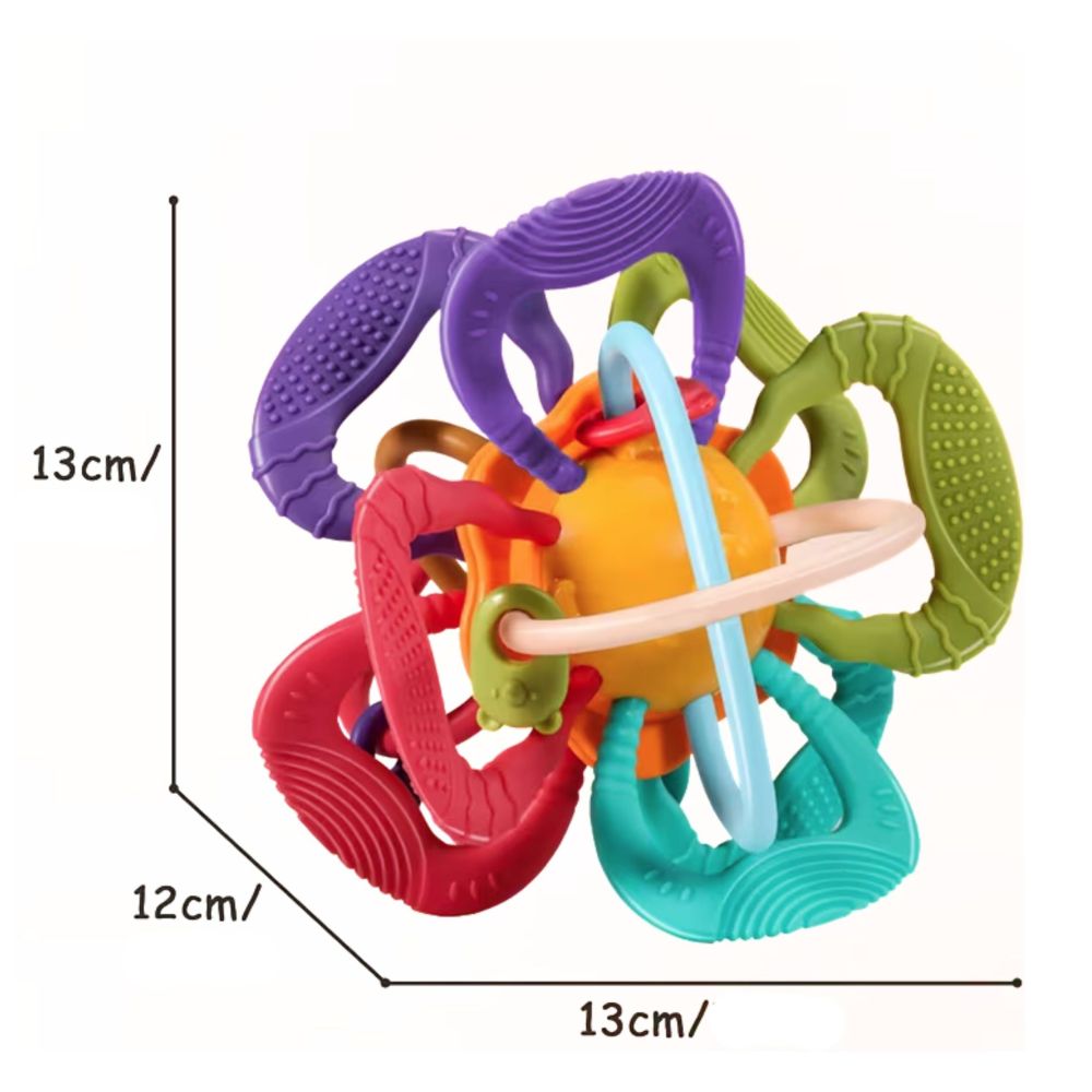 WOOPIE BABY Sensory Ball Teether for Babies 
