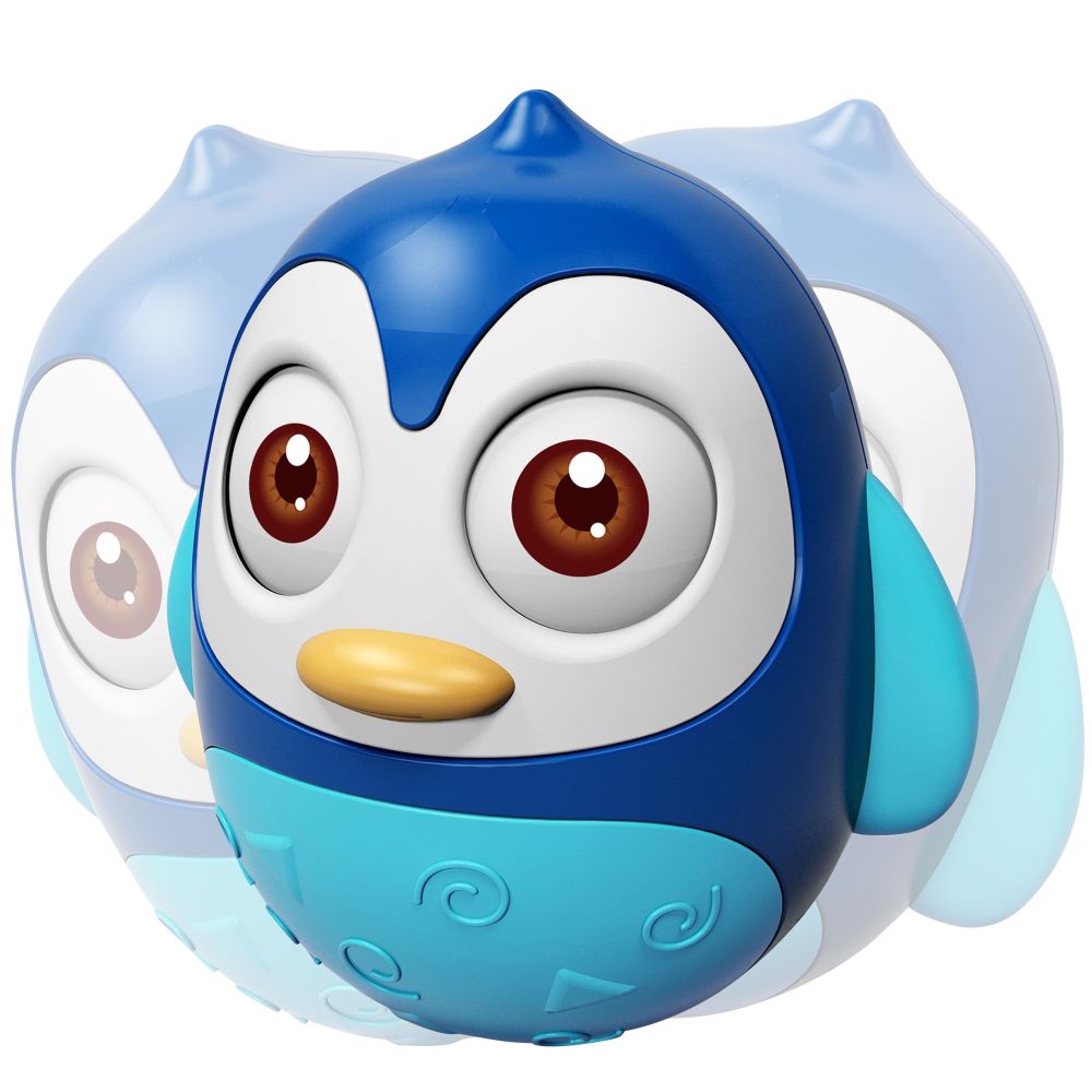 Sensorinis pingvinas WOOPIE BABY mėlynas