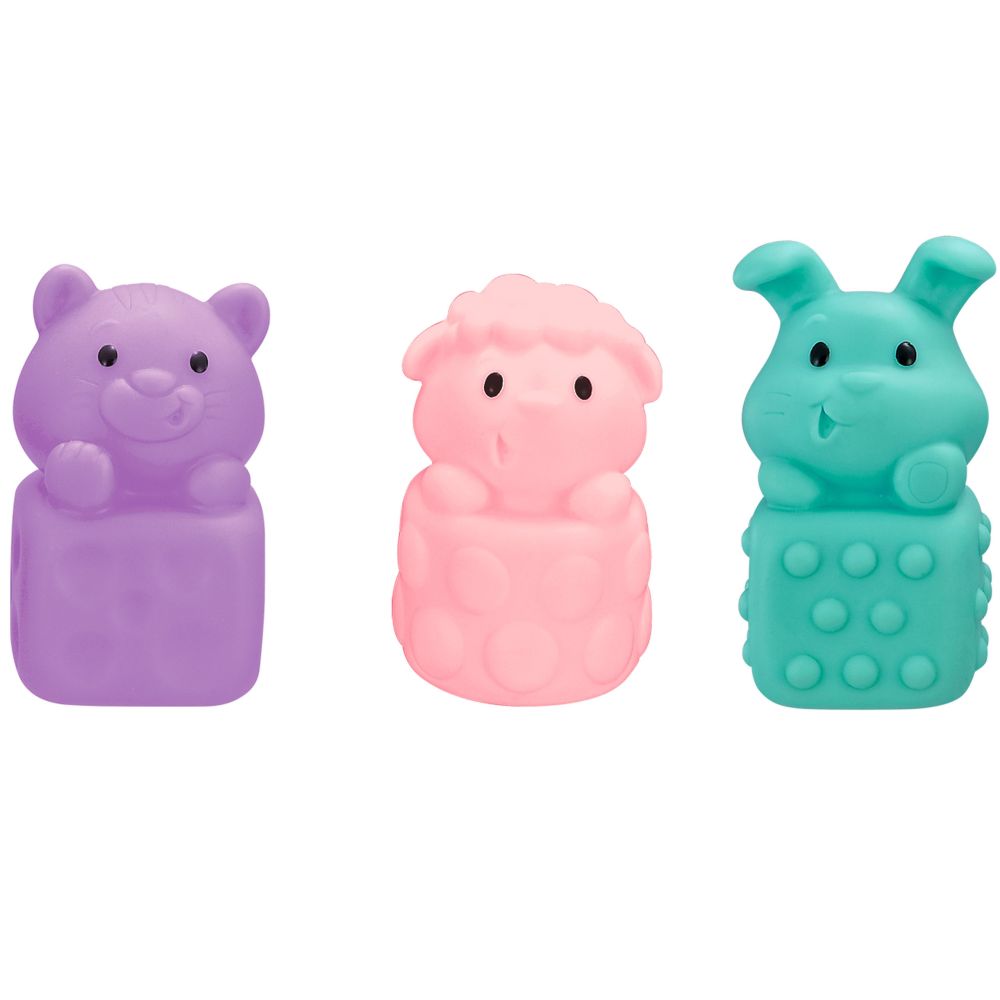 WOOPIE BABY Soft Sensory Animals Set of 6 