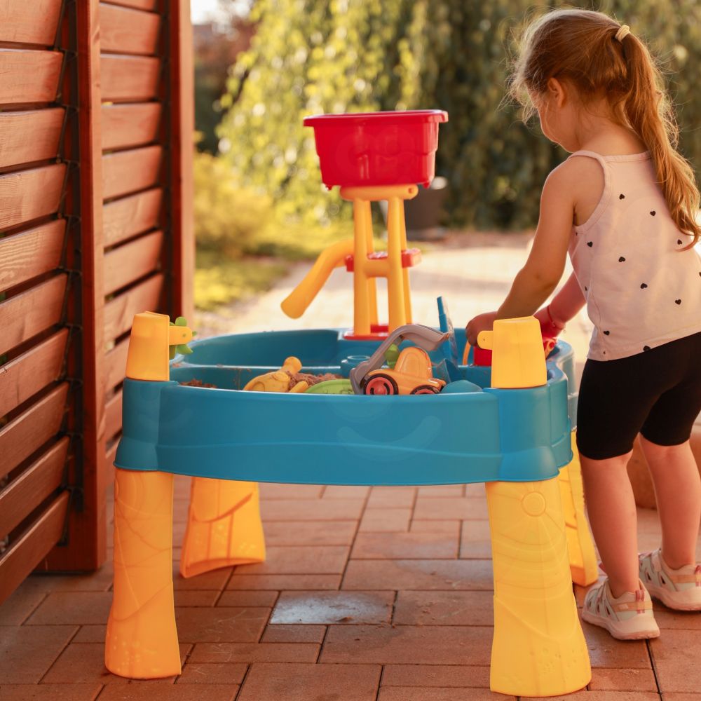WOOPIE Water Table 2in1 Sandbox Mill 14 acc. 