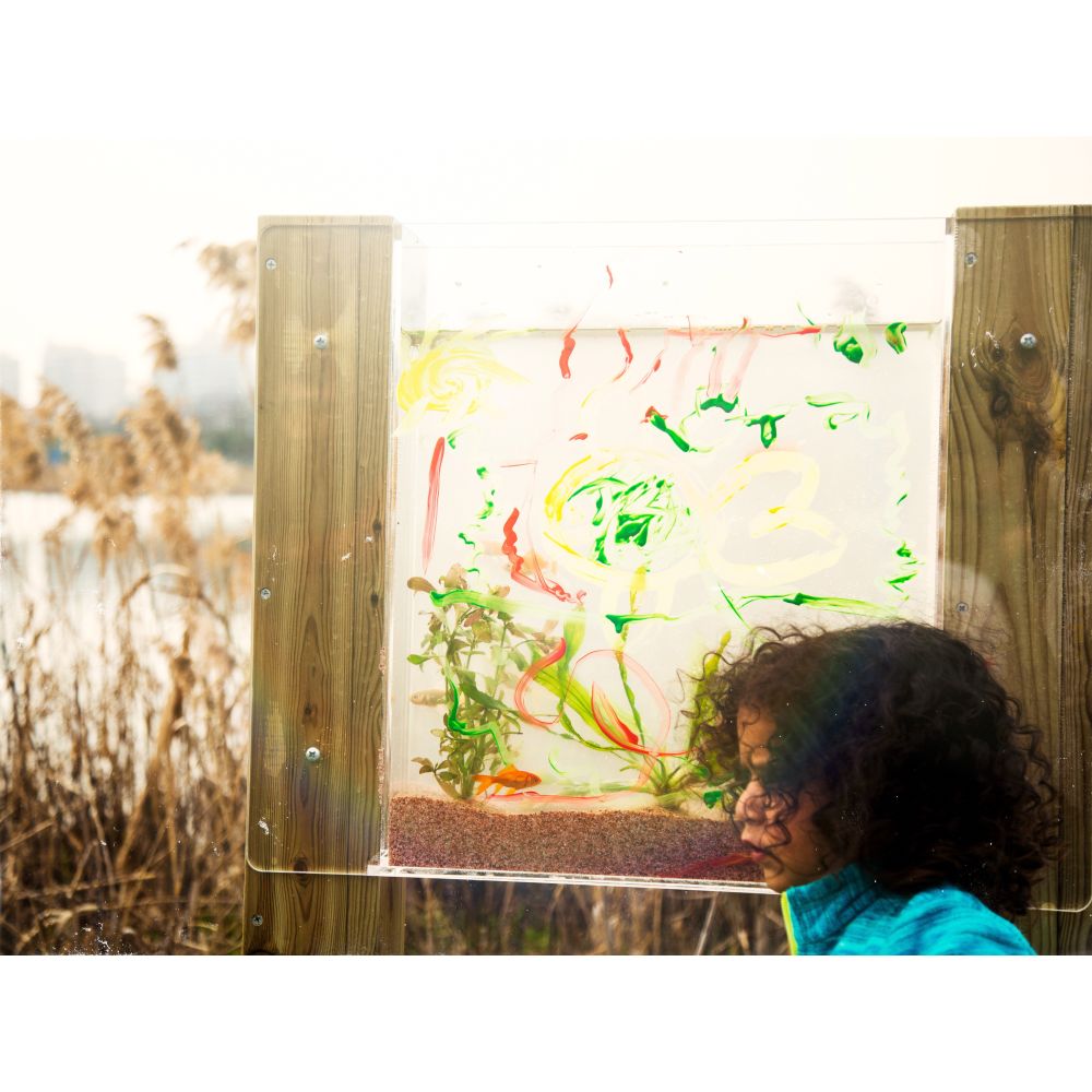 CLASSIC WORLD EDU Educational Experiment Kit for Observing Fish and Plants 