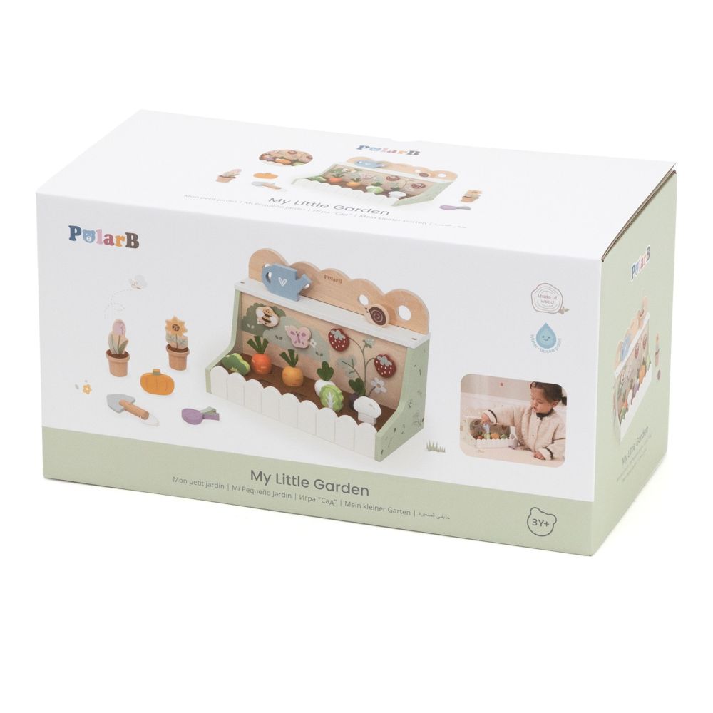VIGA Wooden Garden for the Little Gardener 22 pcs. 