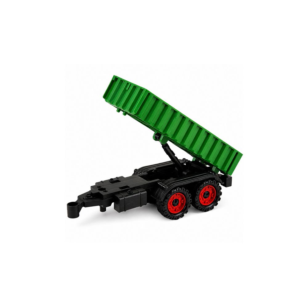 Traktor Farmerski z Przyczepą Rolniczą Napęd Frykcyjny Światła Dźwięk 35cm