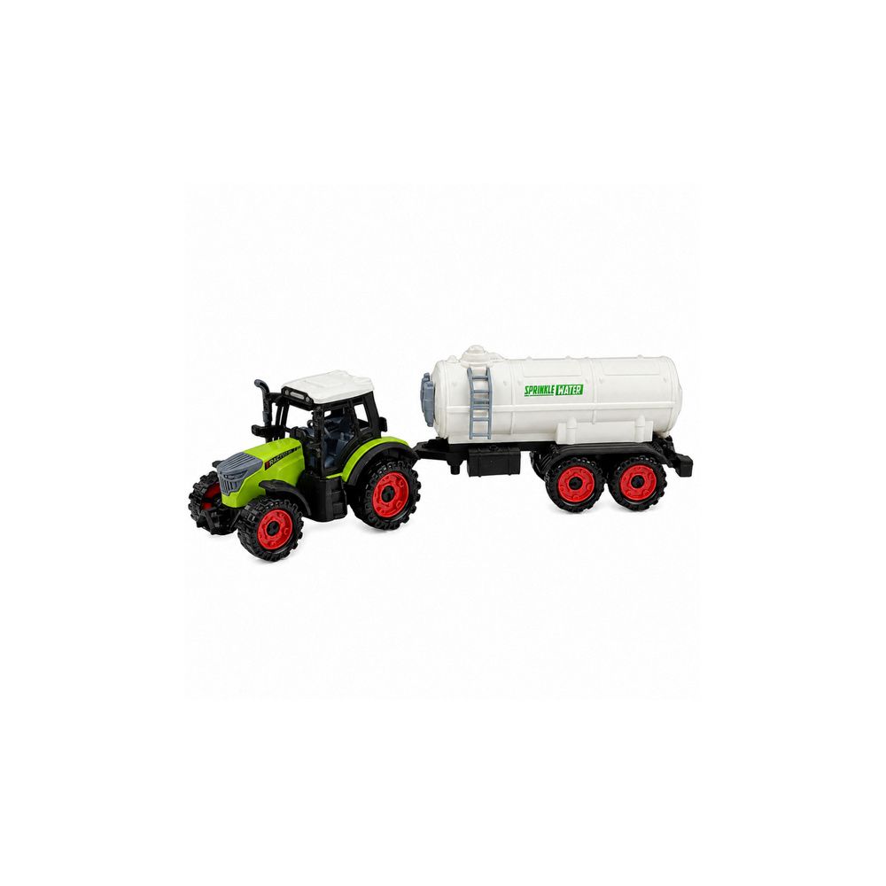 Traktor Farmerski z Cysterną Napęd Frykcyjny Maszyna Rolnicza 34 cm