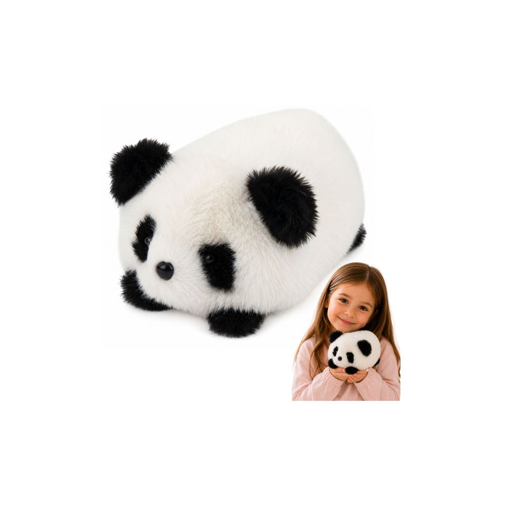 Pluszowa Panda Zwierzątko Maskotka Przytulanka Czarno Biała 16 cm