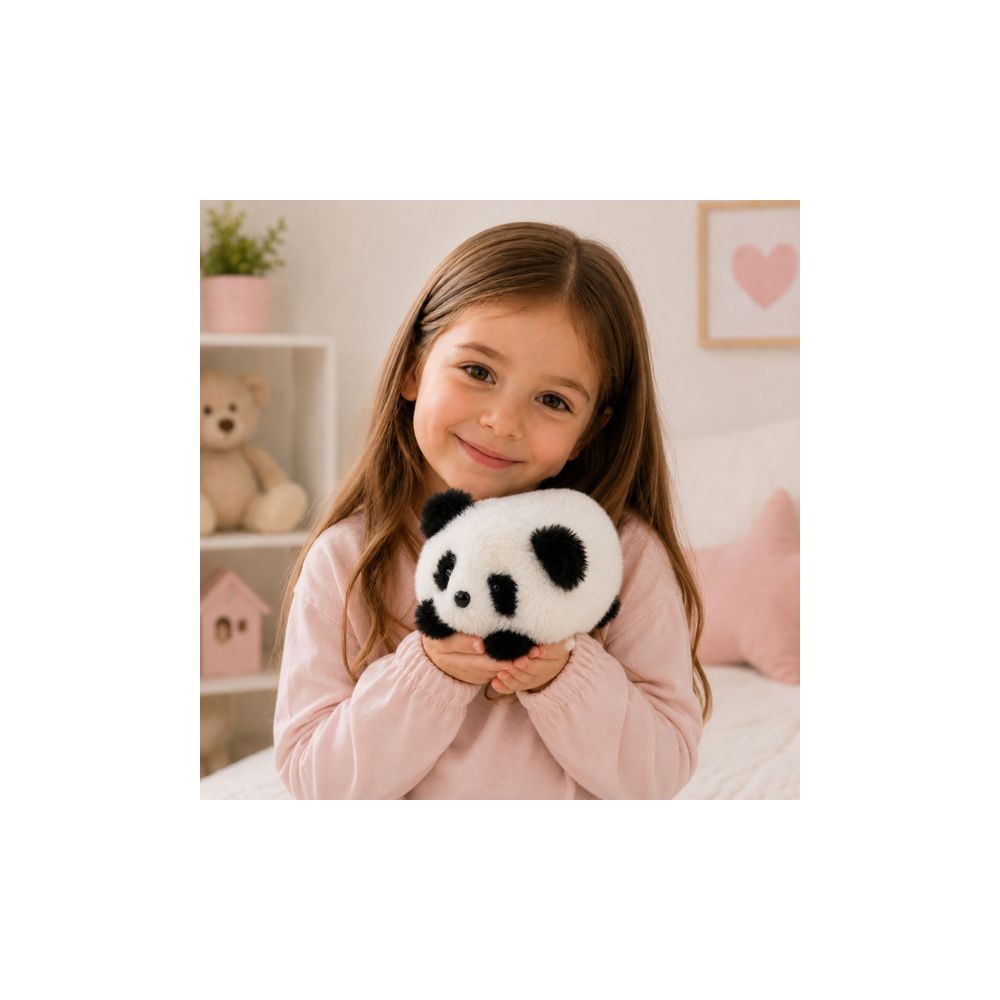 Pluszowa Panda Zwierzątko Maskotka Przytulanka Czarno Biała 16 cm