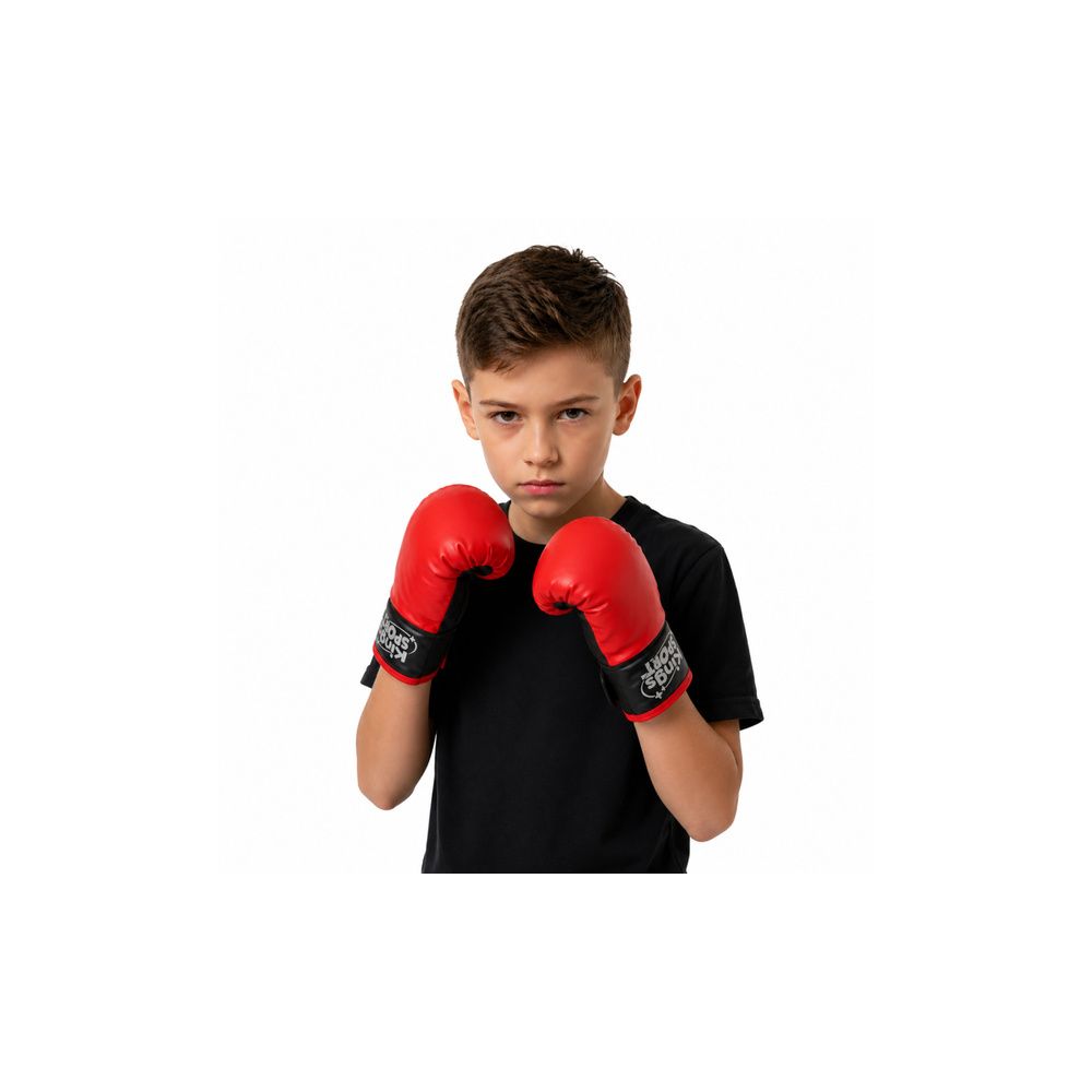 Worek Bokserski Dla Dzieci Zestaw Do Ćwiczeń Rękawice MUAY THAI 55x17cm M