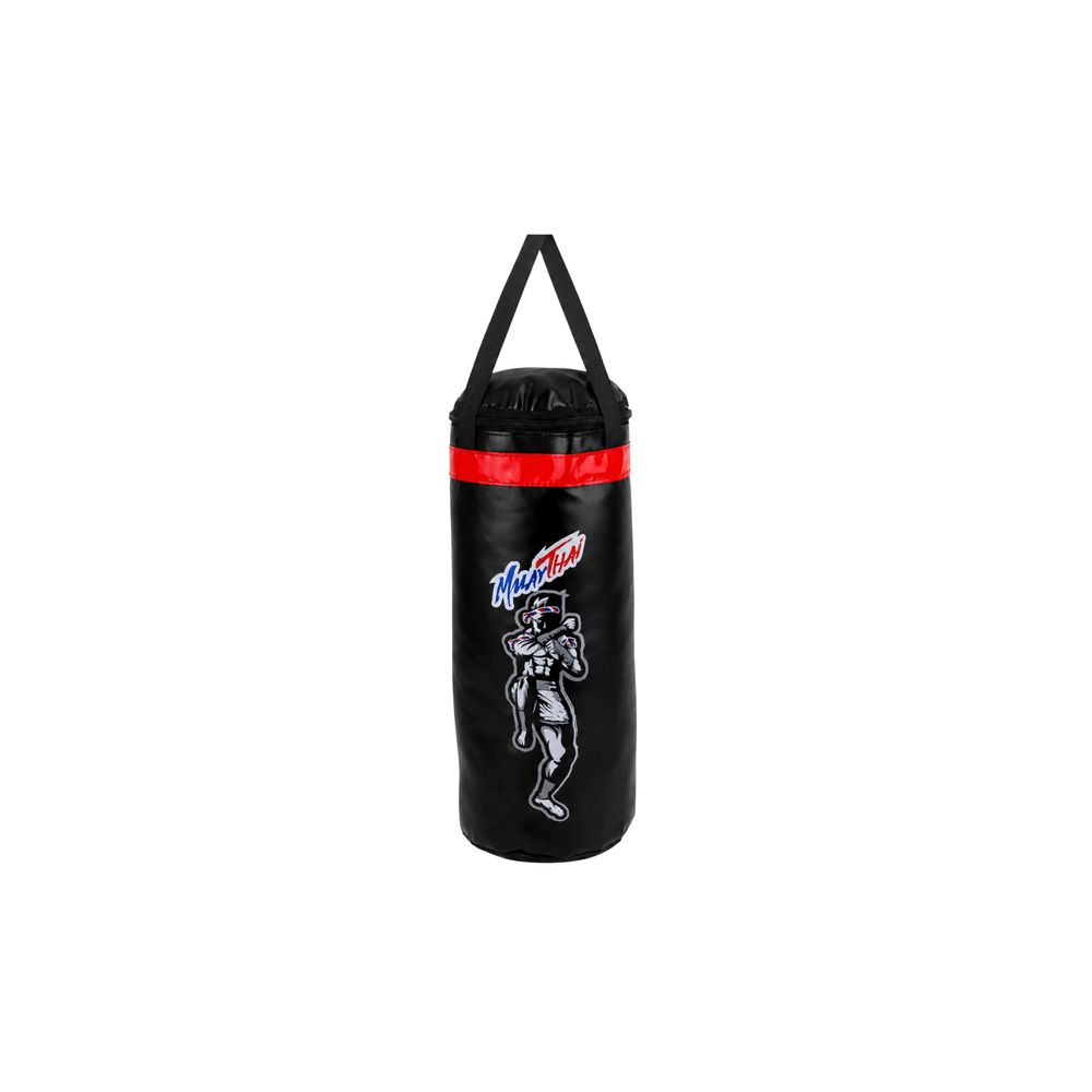 Worek Bokserski Dla Dzieci Zestaw Do Ćwiczeń Rękawice MUAY THAI 55x17cm M