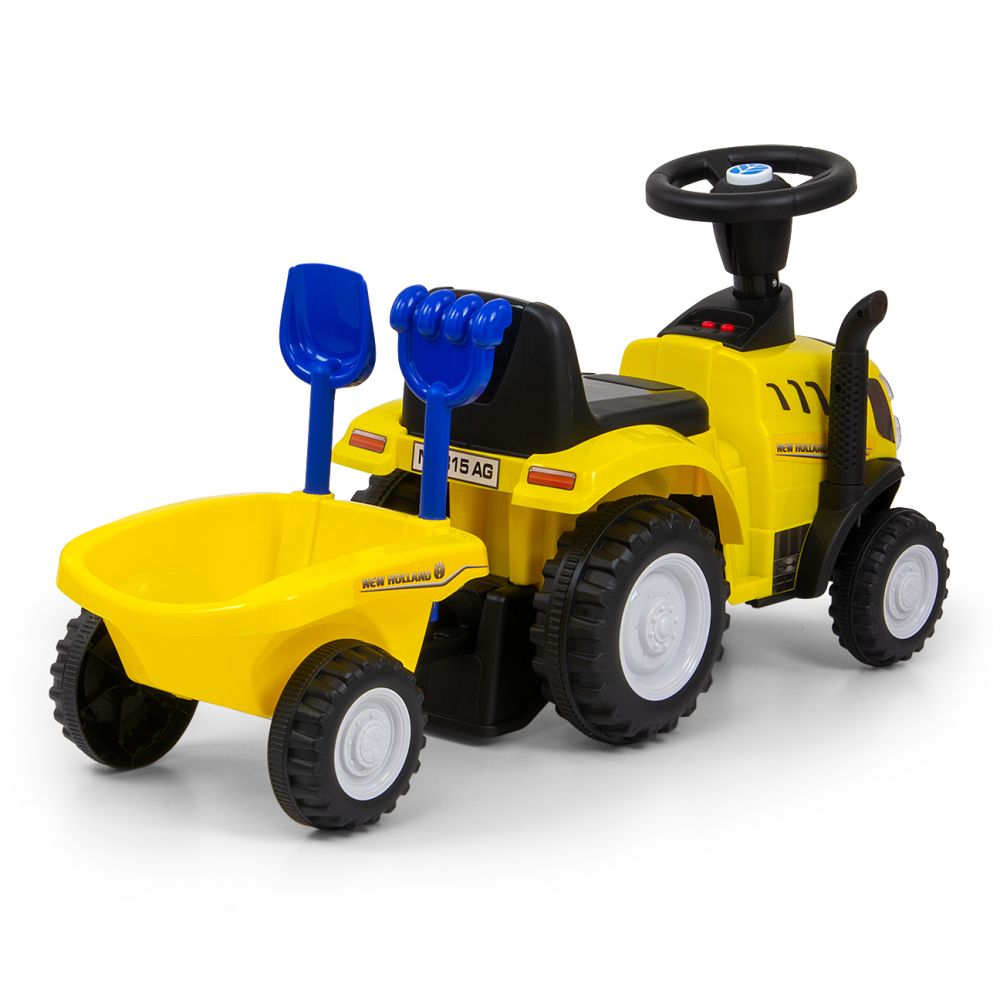 Milly Mally Pojazd NEW HOLLAND T7 TRAKTOR Yellow