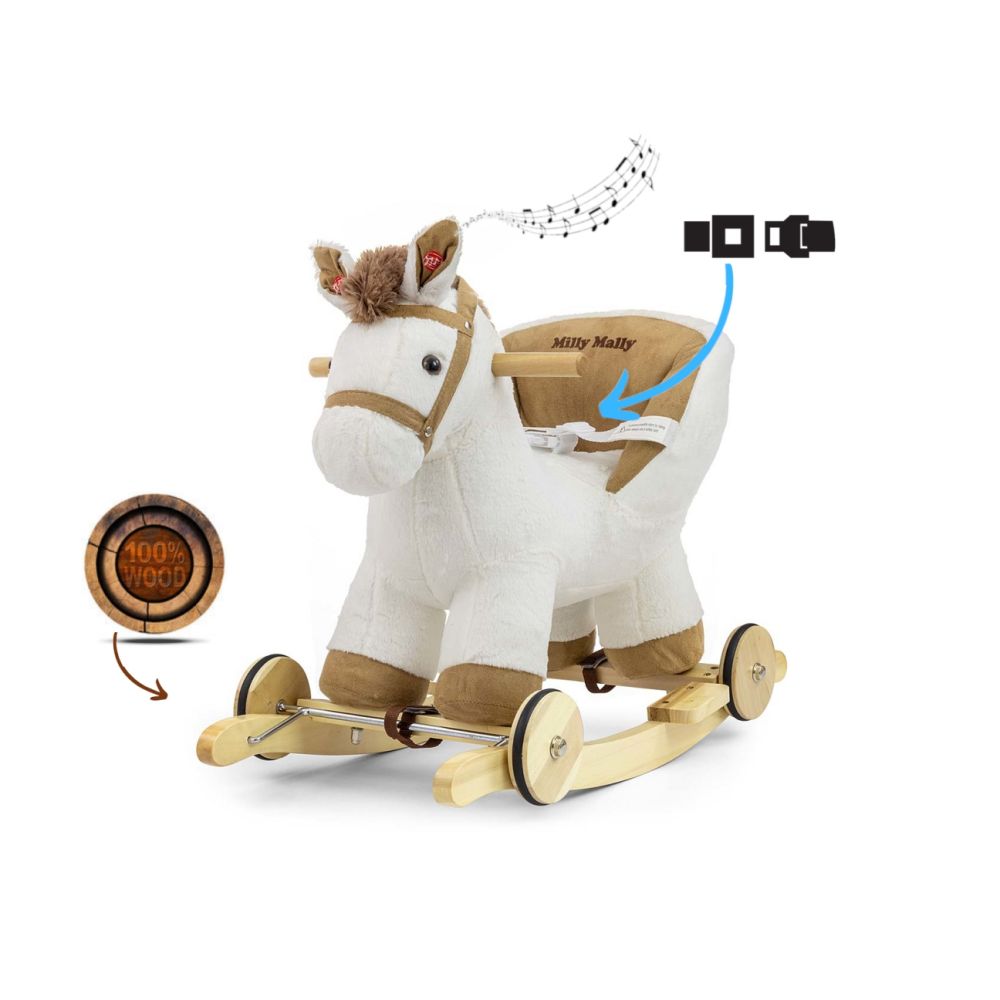 Milly Mally Koń Polly White