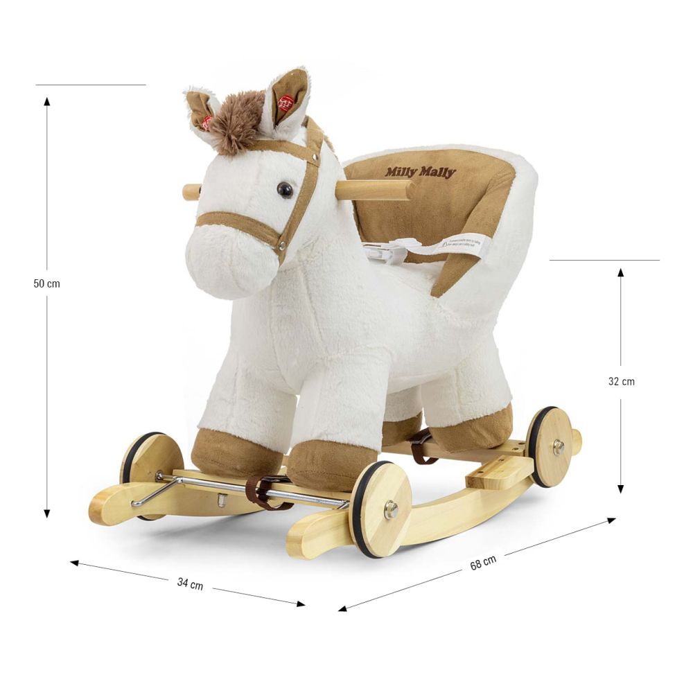 Milly Mally Koń Polly White