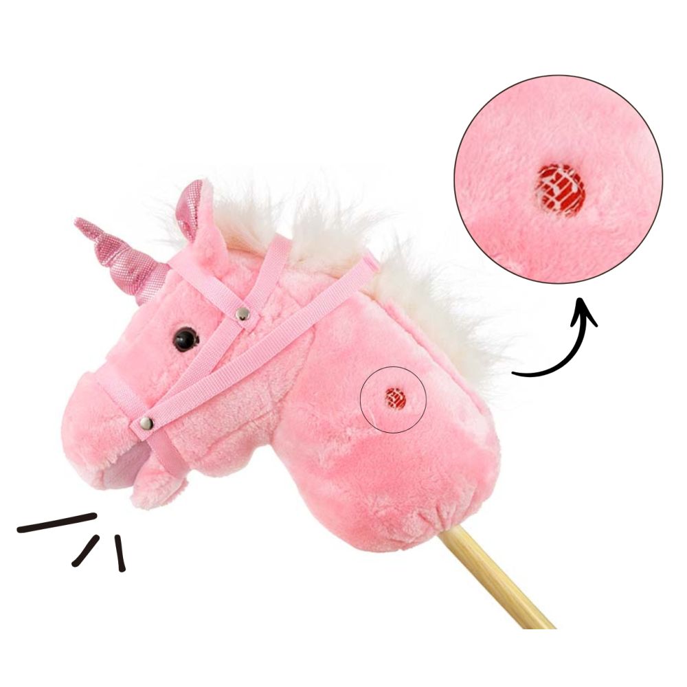 Milly Mally Hobby Koń na Kiju Pink