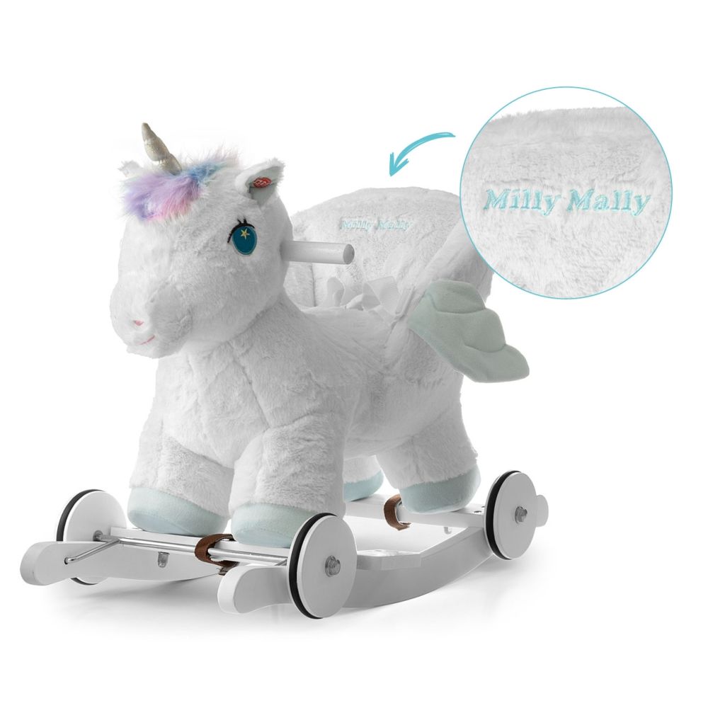 Milly Mally Koń Polly White Jednorożec