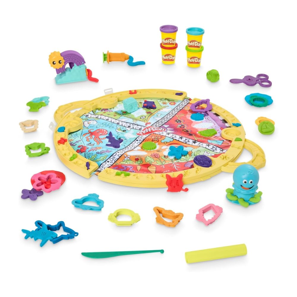 Hasbro F91435L0 Play-Doh Składana Przenośna Mata