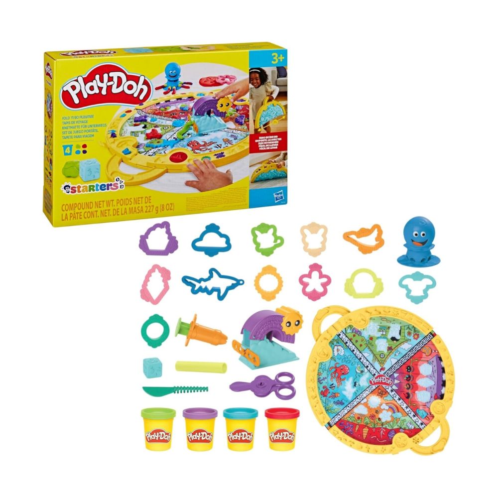 Hasbro F91435L0 Play-Doh Składana Przenośna Mata