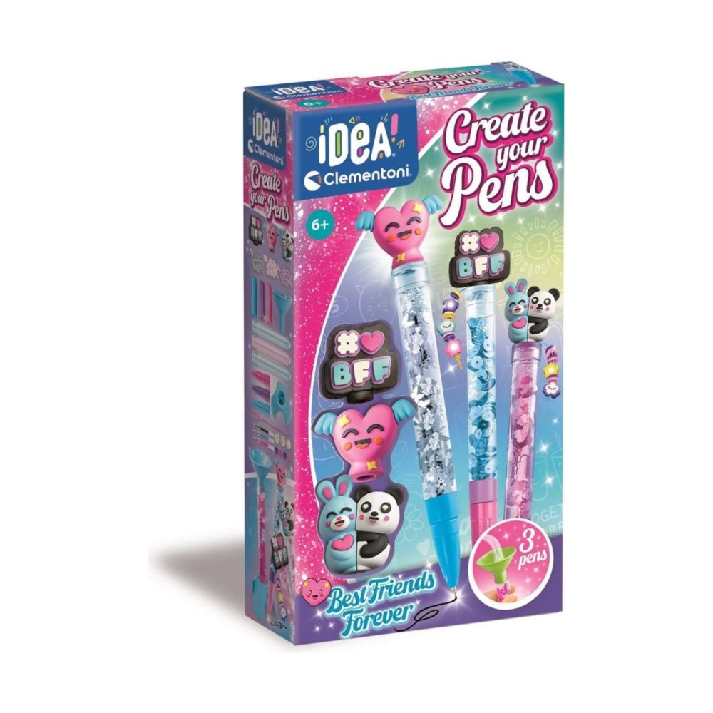 Kūrybinis rinkinys Clementoni Idea Mini Pen Factory Best Friends