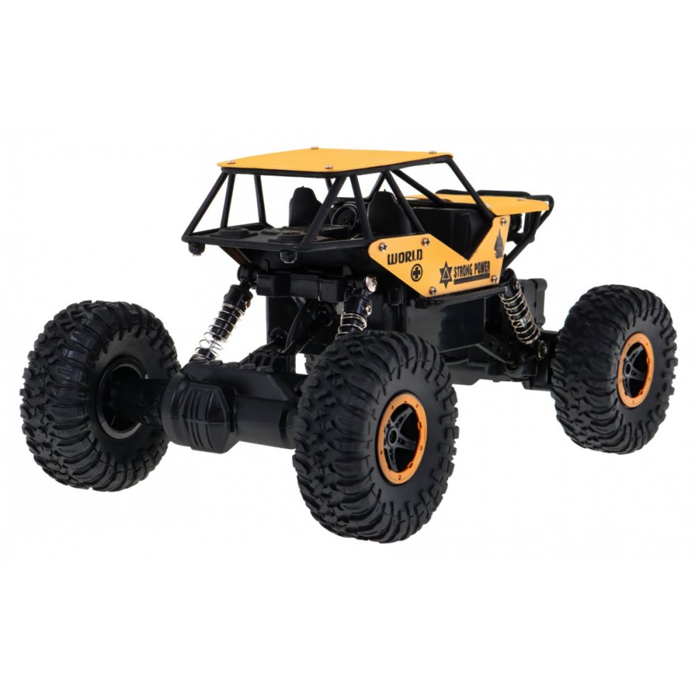 Crawler Monster dla dzieci 6+ Zdalnie sterowany Złoty model 1:18 Ekstremalna jazda