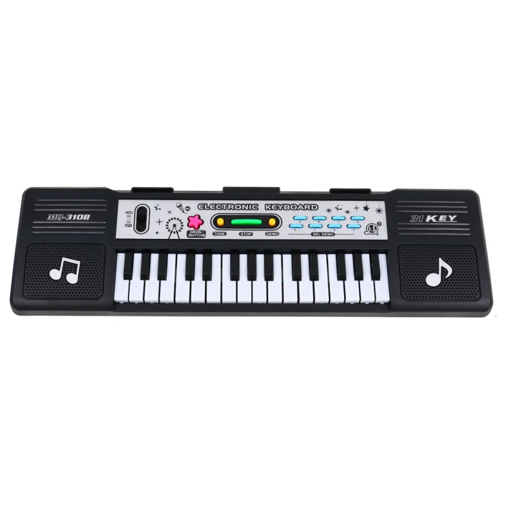 31-klawiszowy Keyboard dla dzieci 5+ Mikrofon + Tryb lekcji - model nr 3108