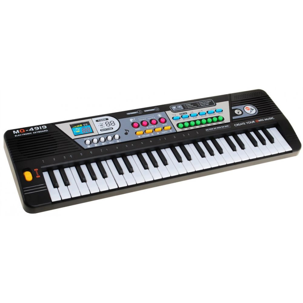 49-klawiszowy Keyboard dla dzieci 5+ Mikrofon + Nagrywanie - model nr 4919
