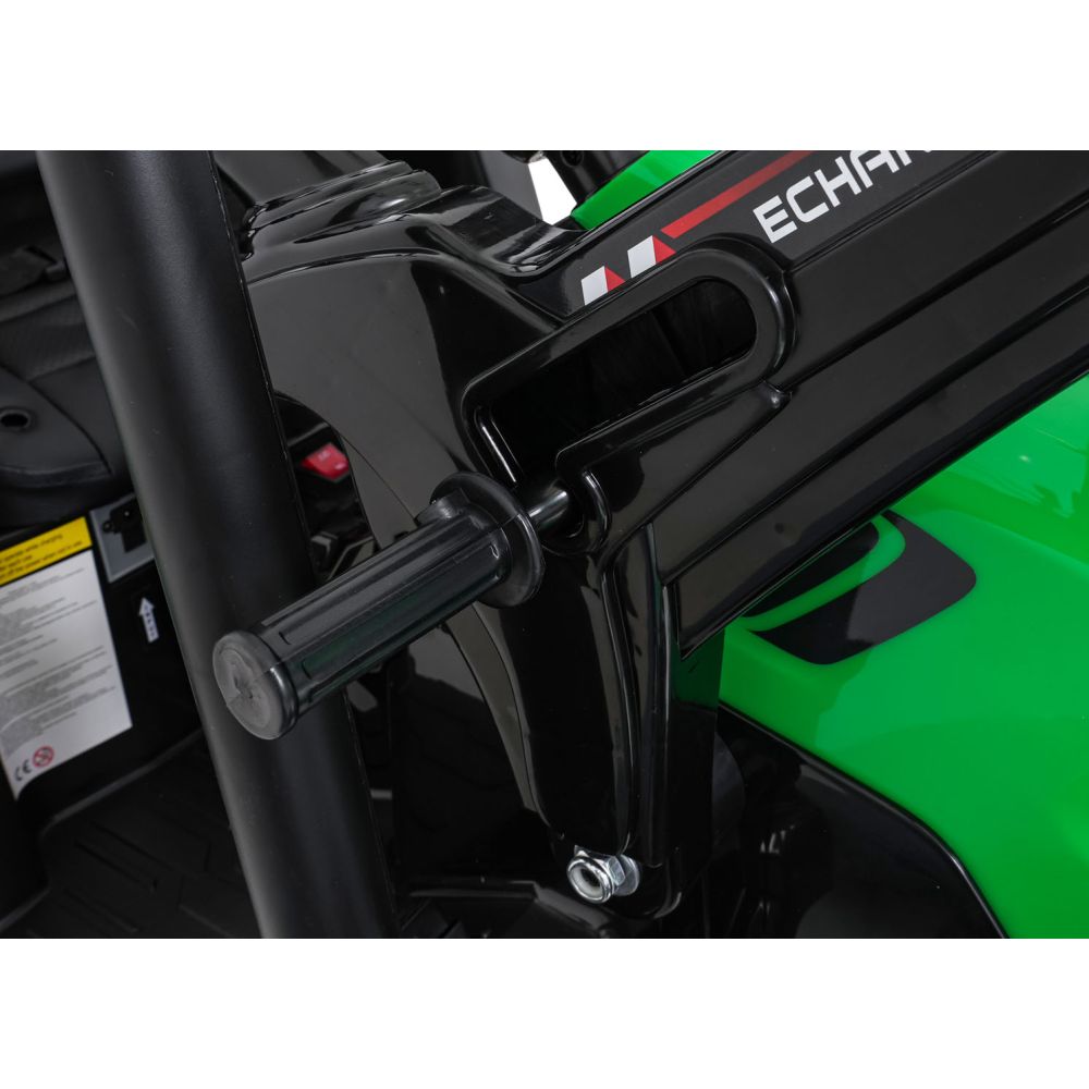 Pojazd MEGA Traktor D68 Z Przyczepką Zielony