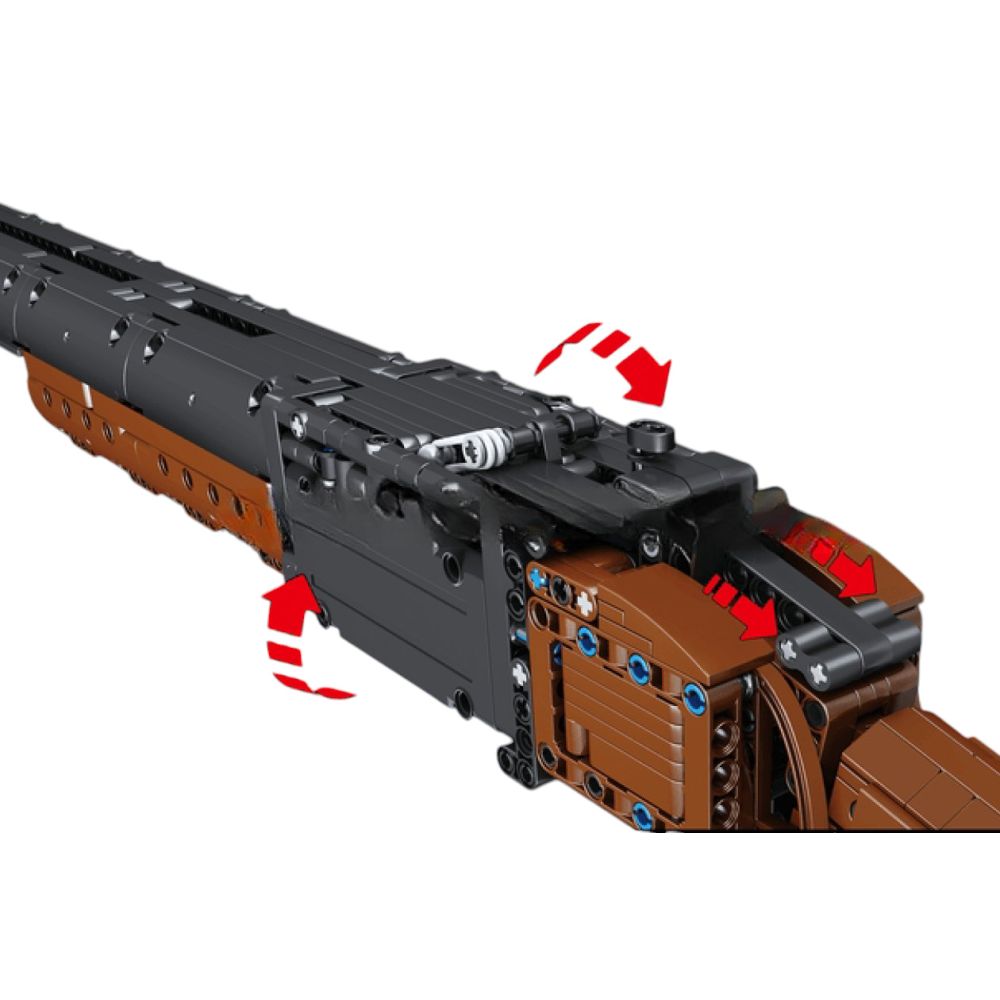 Zestaw Klocków Strzelba, karabin 1015el. : 140168 Mould King