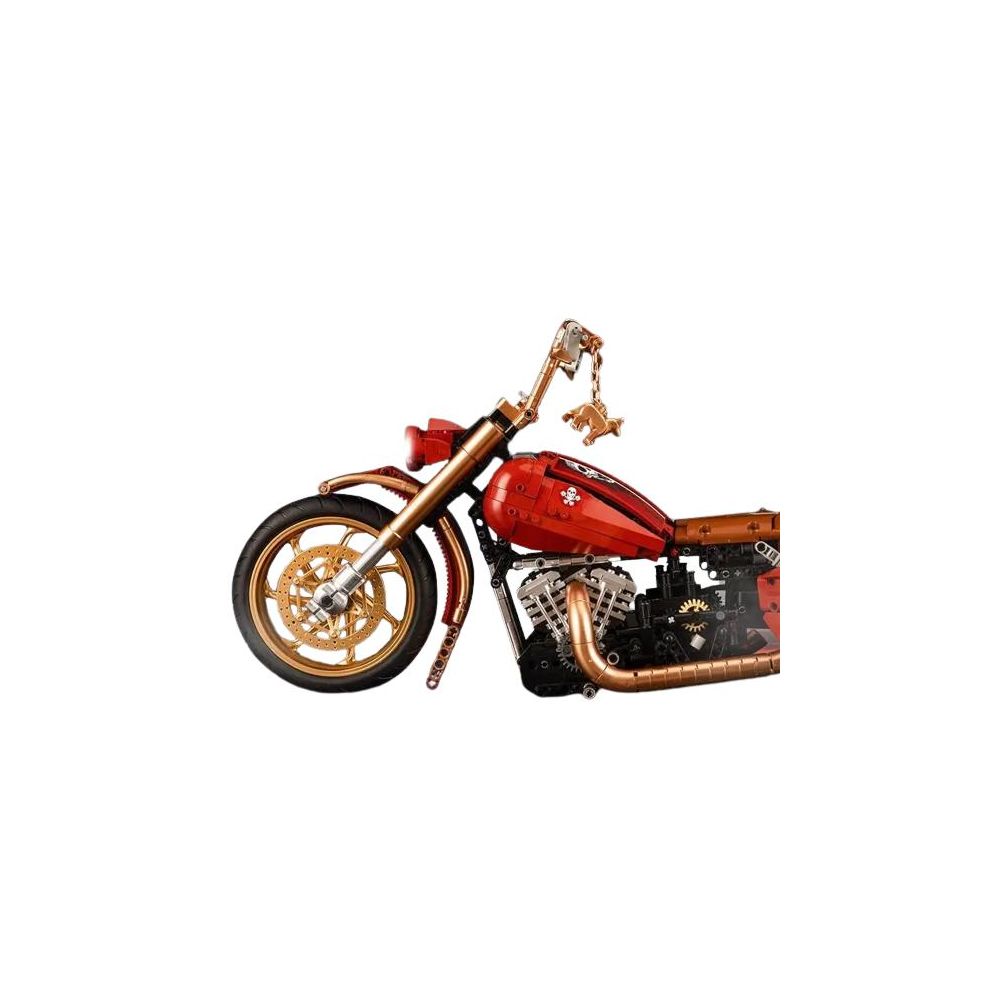 Klocki Motocykl 2111el. Czerwony
