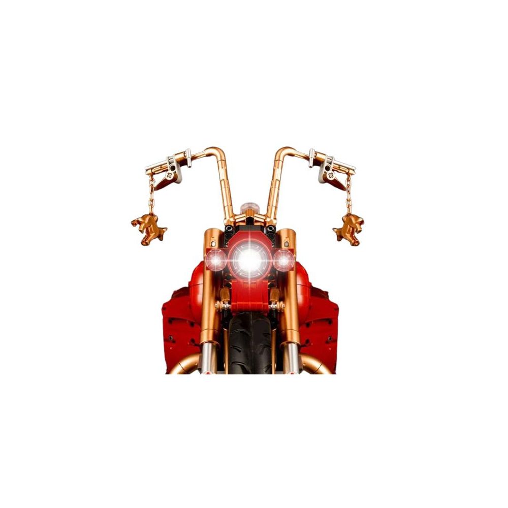 Klocki Motocykl 2111el. Czerwony