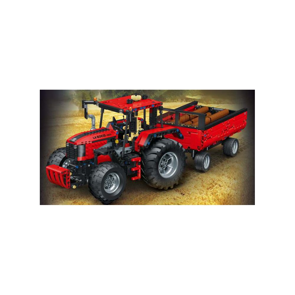 Zestaw Klocków Traktor z Przyczepą 1284el.