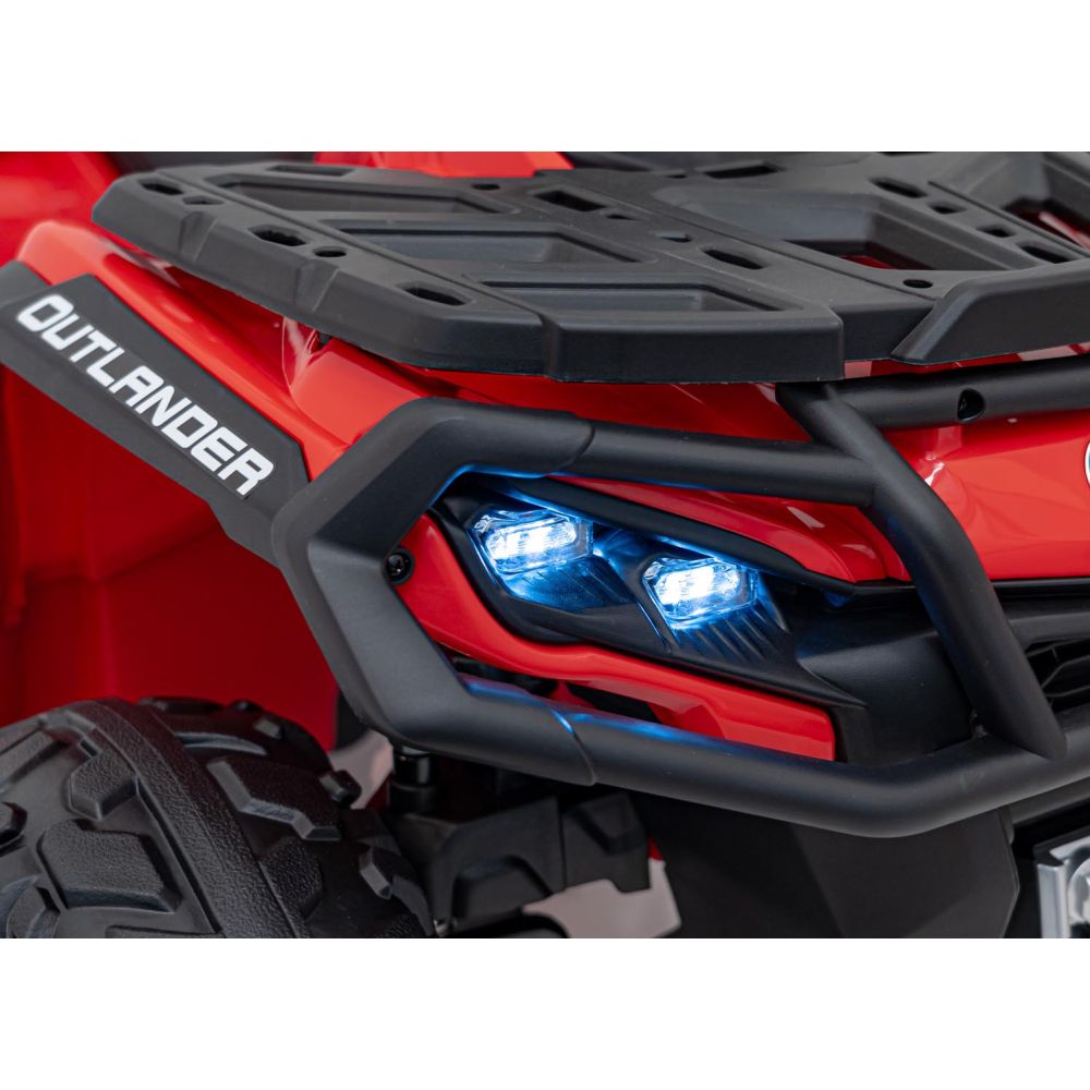 Quad Can Am Outlander ATV Czerwony